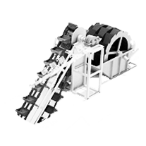 挖斗洗沙機(jī)械